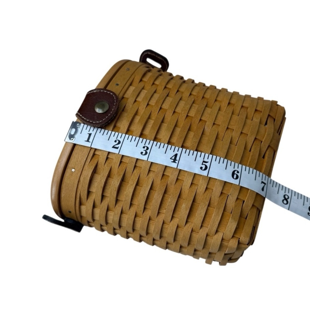 Longaberger CC 2000 Saddlebrook Country Estates L & S Purse Basket Mom/Daughter - Picture 14 of 16